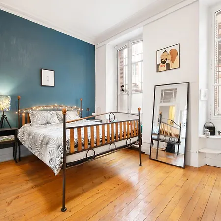 Apartmán T3 Atelier D'Artiste - 115M2 Au Coeur De Toulouse - Calme - Jardin - Parking 3 Min Toulouse